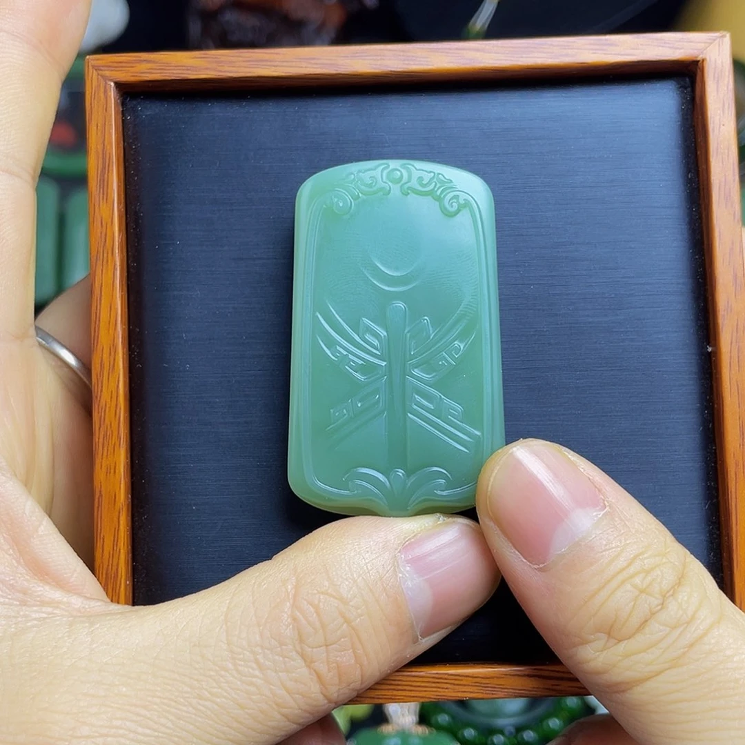 吊坠(不含链)未镶嵌和田玉