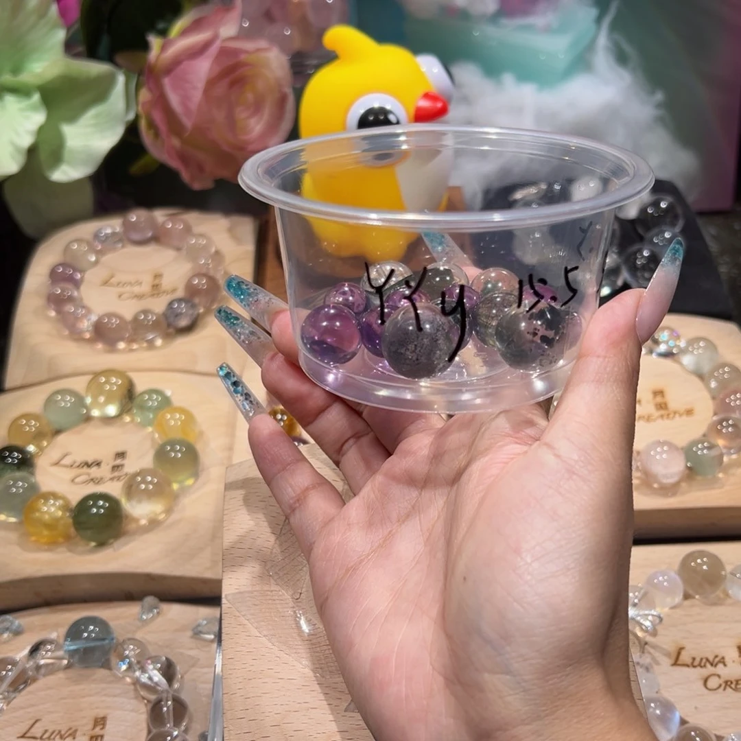 烟晶手链银S925镶嵌Y*y