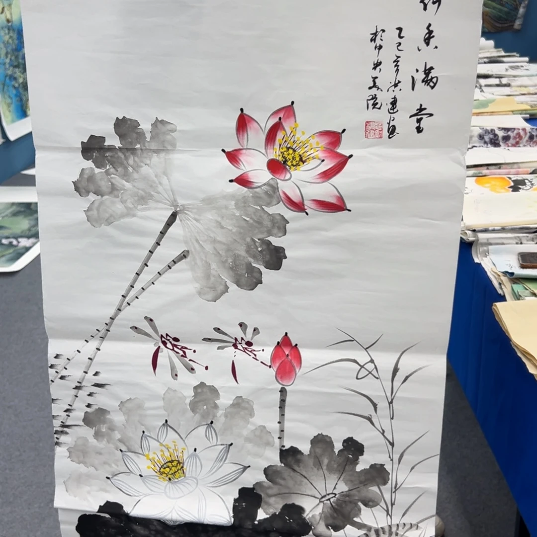 国画绘画作品请欣赏展示