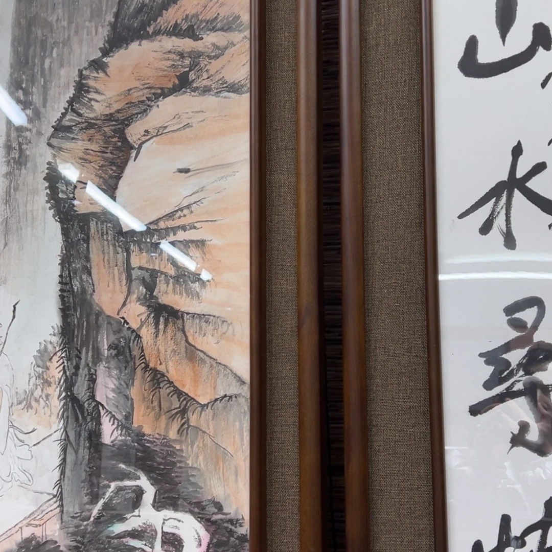 用***3国画亲笔手绘作品