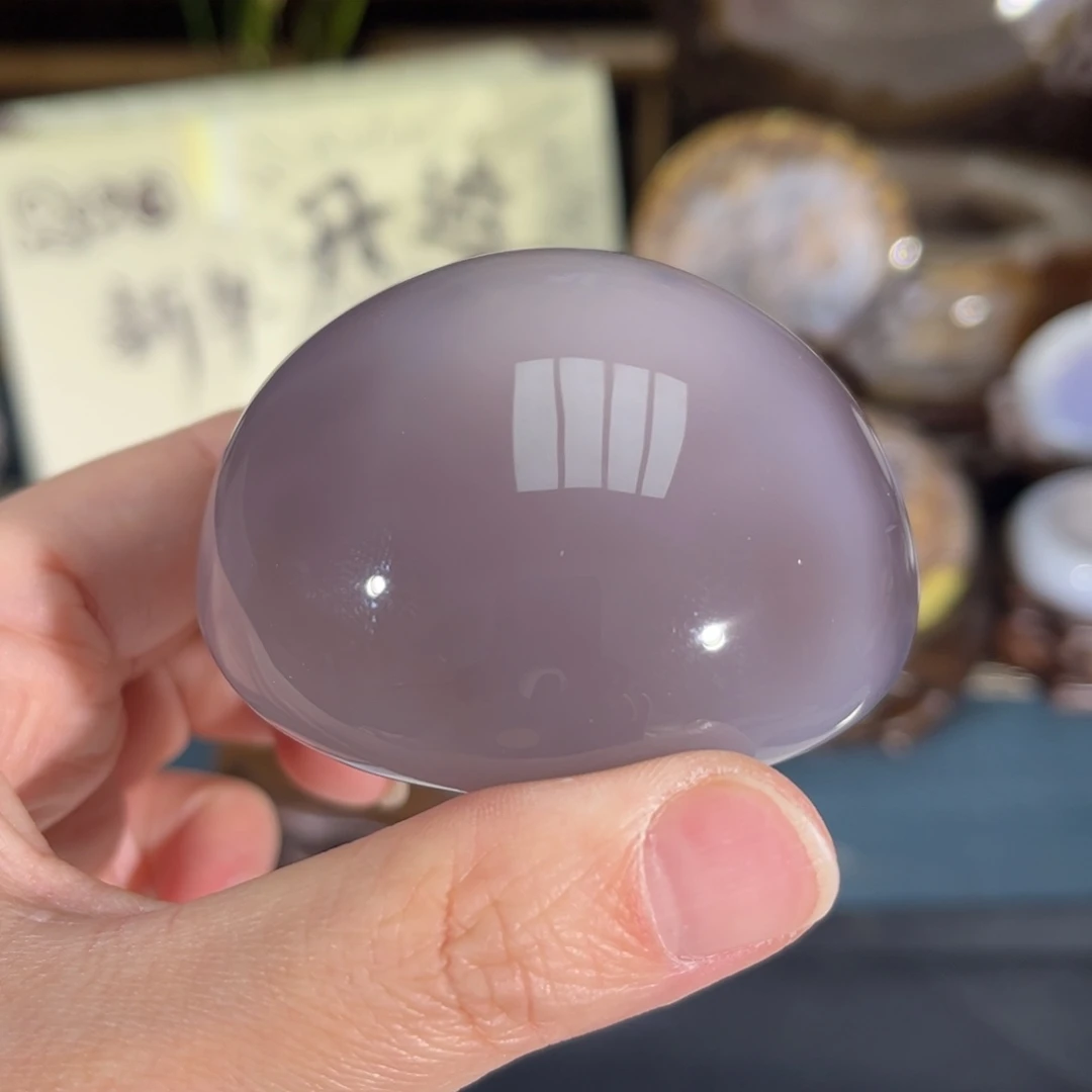 玛瑙/玉髓未镶嵌摆件水胆玛瑙