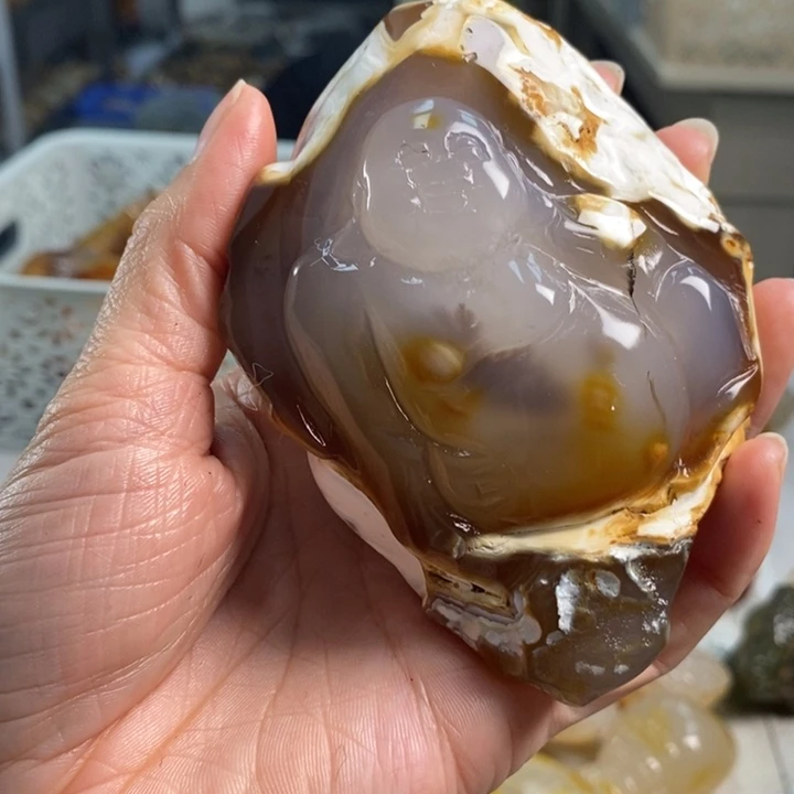 玛瑙/玉髓吊坠(不含链)未镶嵌