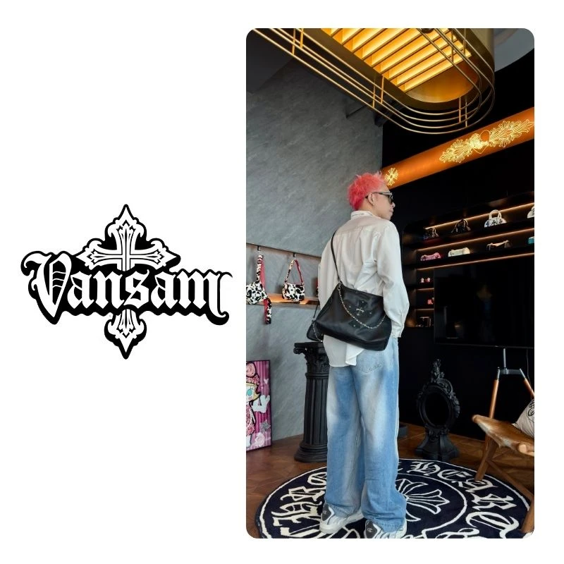 【黑武士】黑武士Lyon大十字架包33cm可斜挎