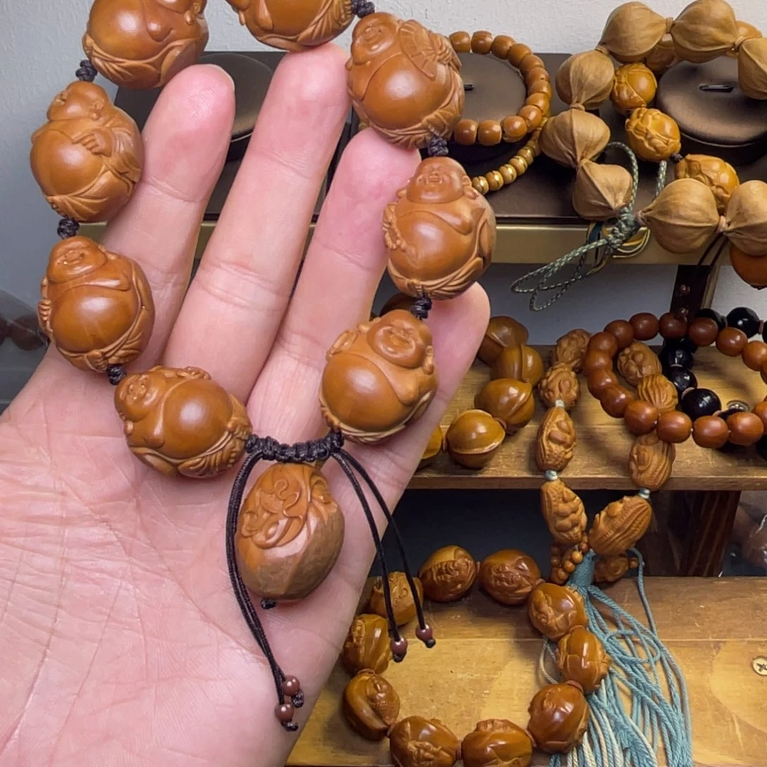 六***渡手串/手链橄榄核2.1精工弥勒