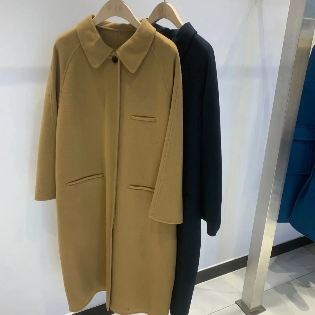 〖蕙子严选〗WL W18820新款长款高质羊毛大衣