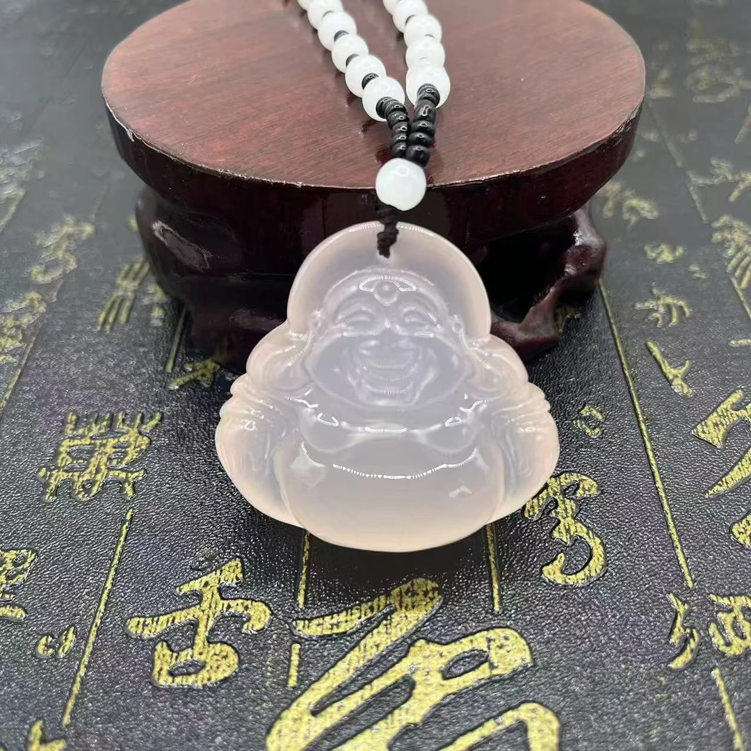 非金属仿水晶手链 佛公手串