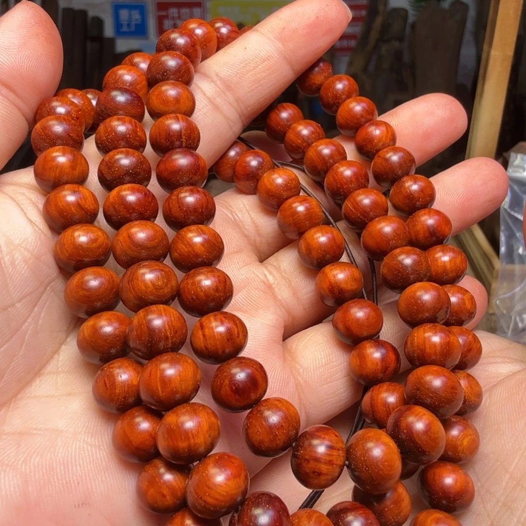 檀香紫檀（小叶紫檀）手串9.10糖蜜