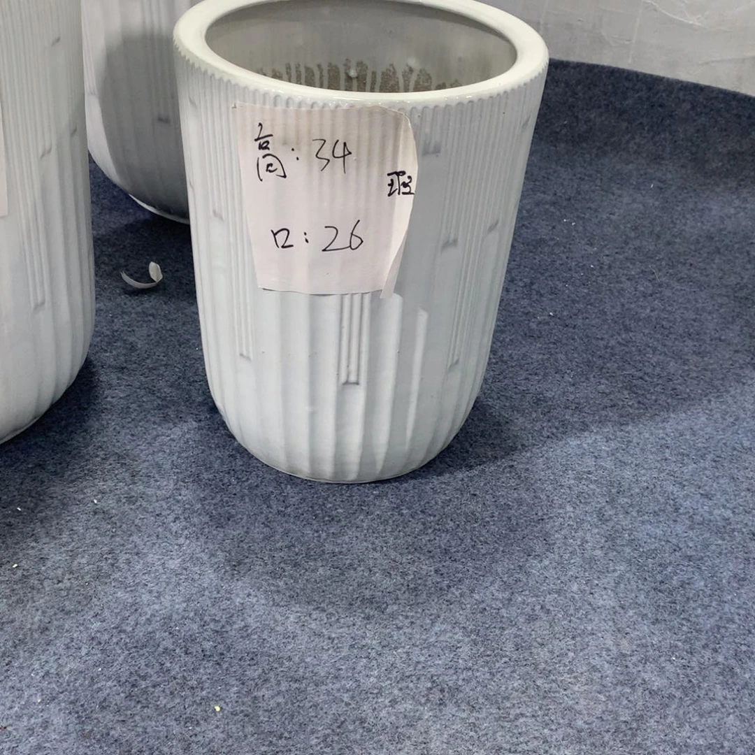 高温陶瓷花盆微瑕