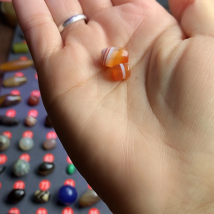 未镶嵌玛瑙/玉髓珠宝半成品向*看