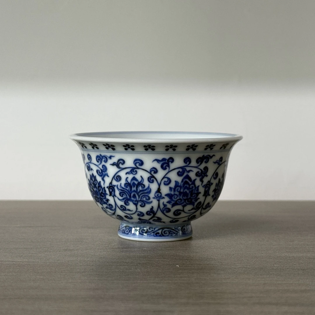 【李国庆专属】非遗百匠·仿明缠枝莲小压手MX329