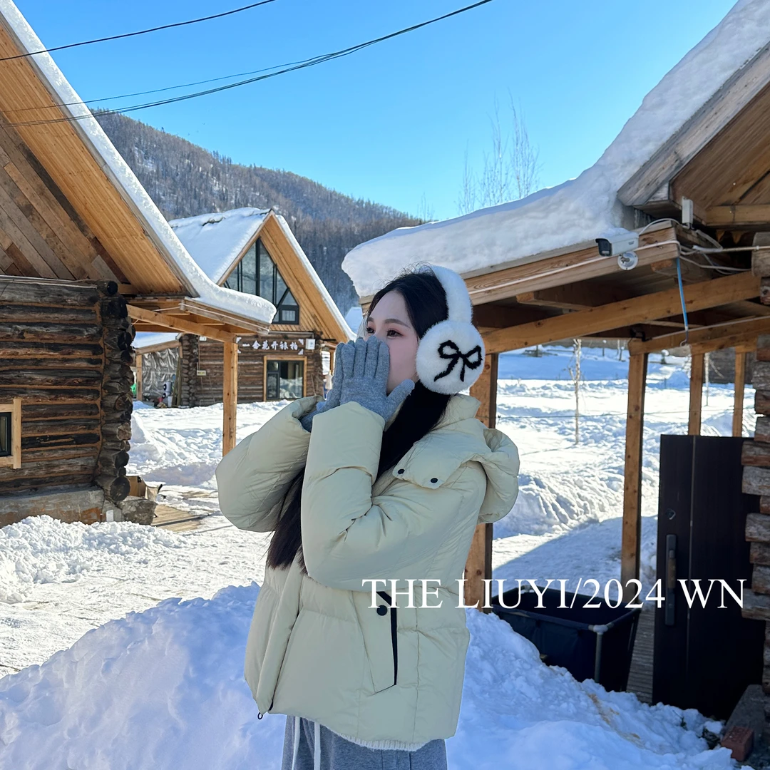 【LIUYI】蝴蝶结毛毛耳罩6822