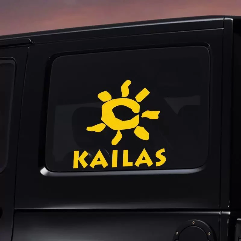 KAILAS凯乐石logo贴纸户外露营登山滑雪装饰防水车贴越野汽车贴纸