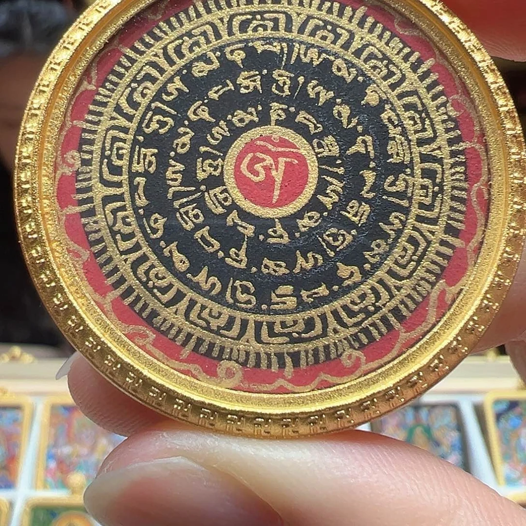 手链手绘六字箴言