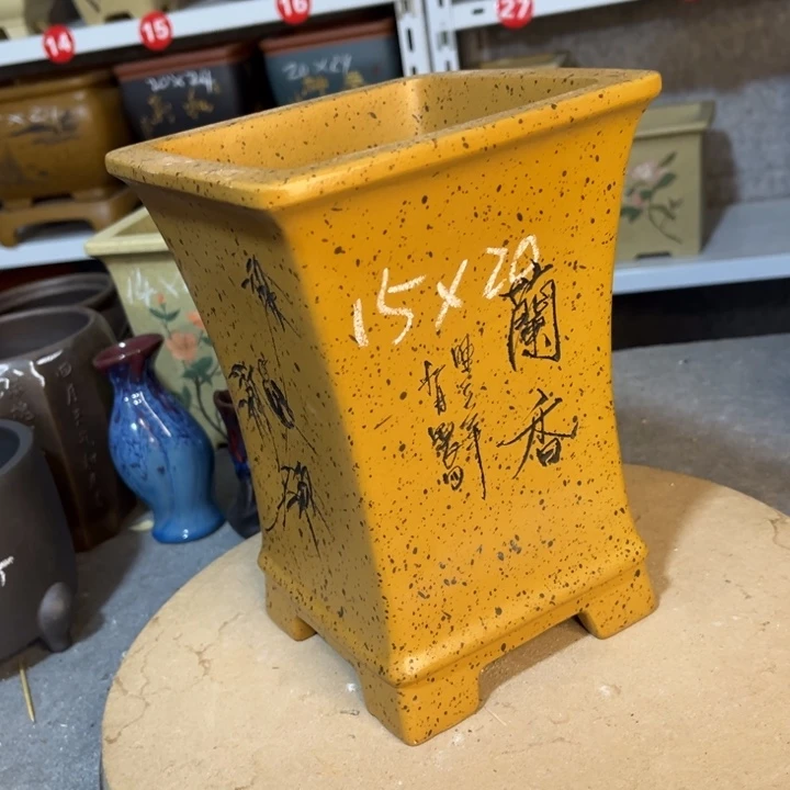 紫砂花盆紫砂花盆