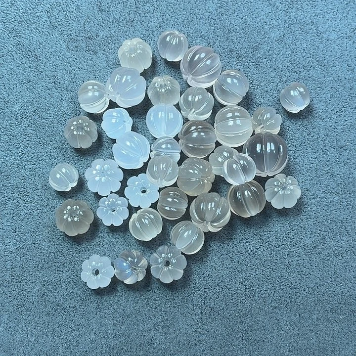 姬***辰玛瑙/玉髓未镶嵌瓜珠