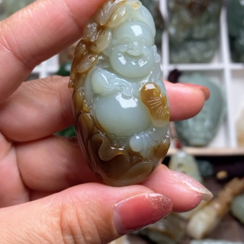 【闪购商品】和田玉（糖玉）未镶嵌挂件