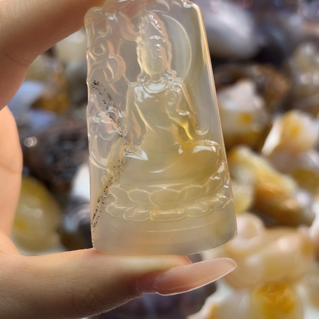 玛瑙/玉髓合金颈饰