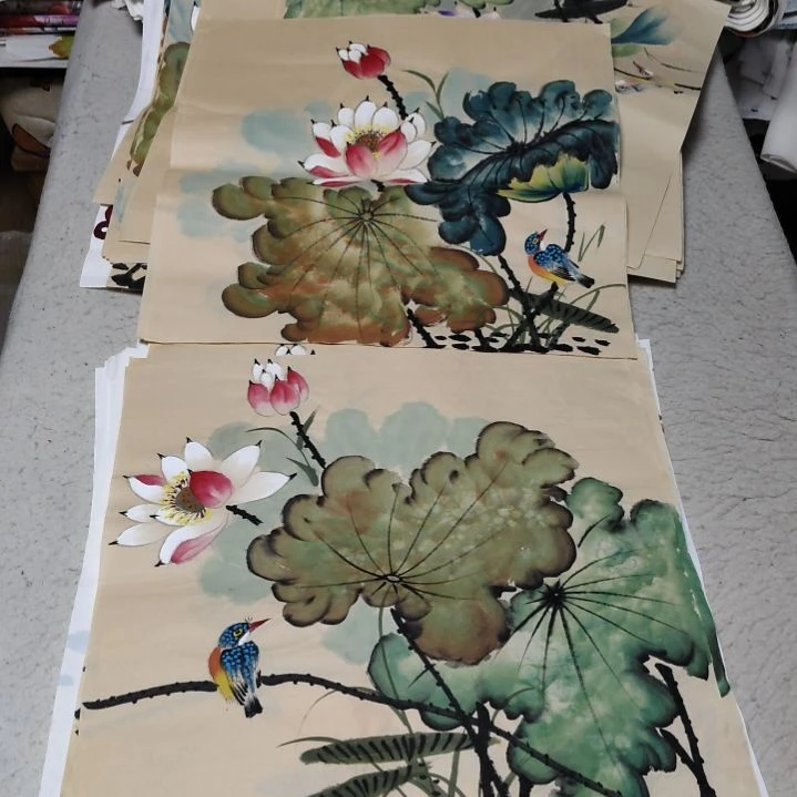 你***宏国画国画花鸟花鸟花鸟
