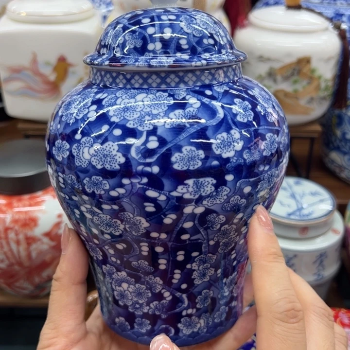 瓷片茶叶罐茶叶罐