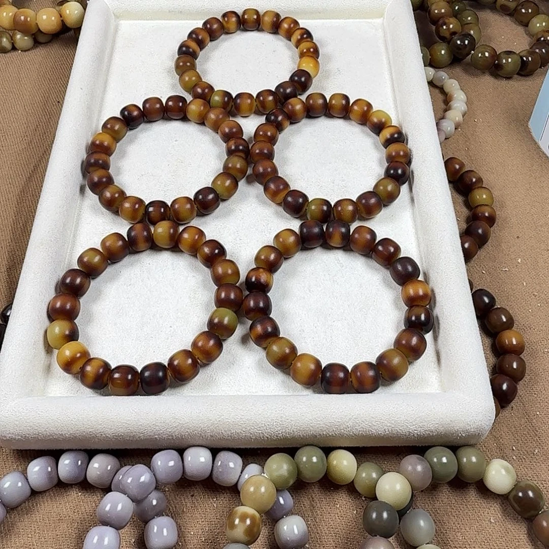 菩提根/象牙果吊坠老茶珀卡14 微瑕