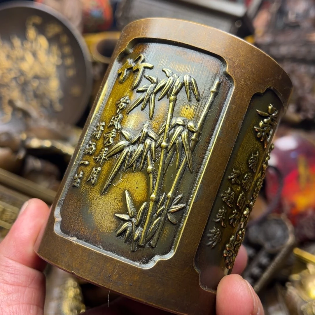 茶壶香炉铜器摆件