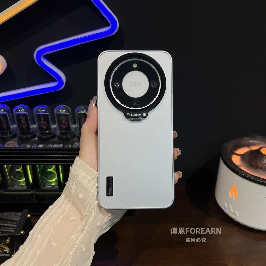 适用于荣耀x70手机壳honorx70支架镜头全包保护套新款防摔男女