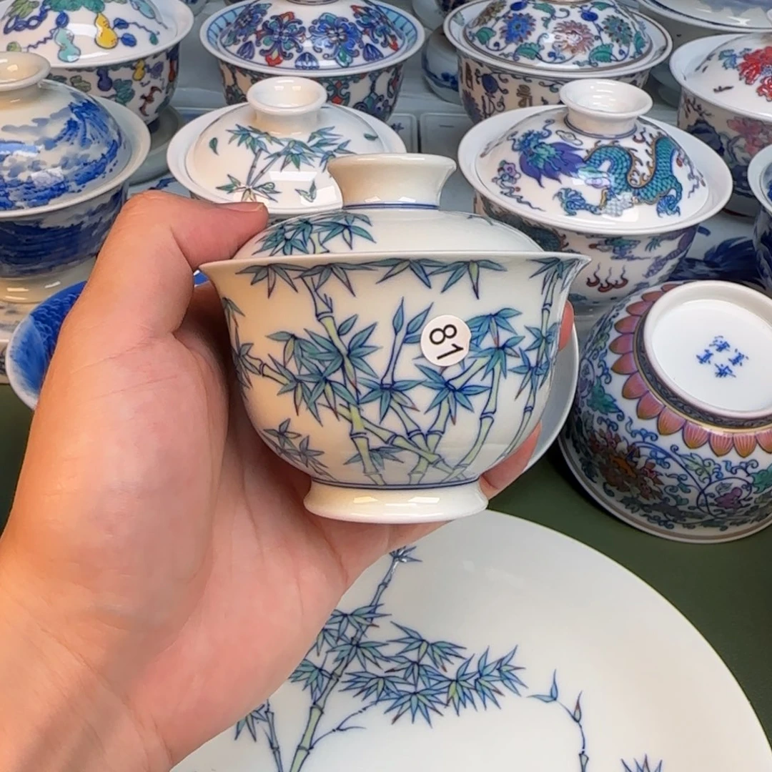 彦祖纯手工手绘茶具81