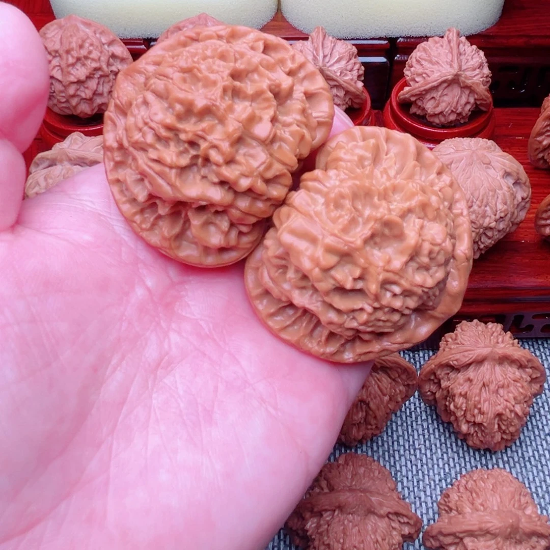 文玩核桃吊坠官帽52尺全品