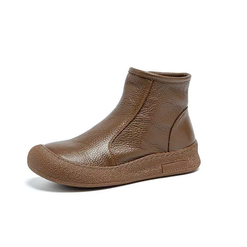 真皮羊毛马丁靴a810-1