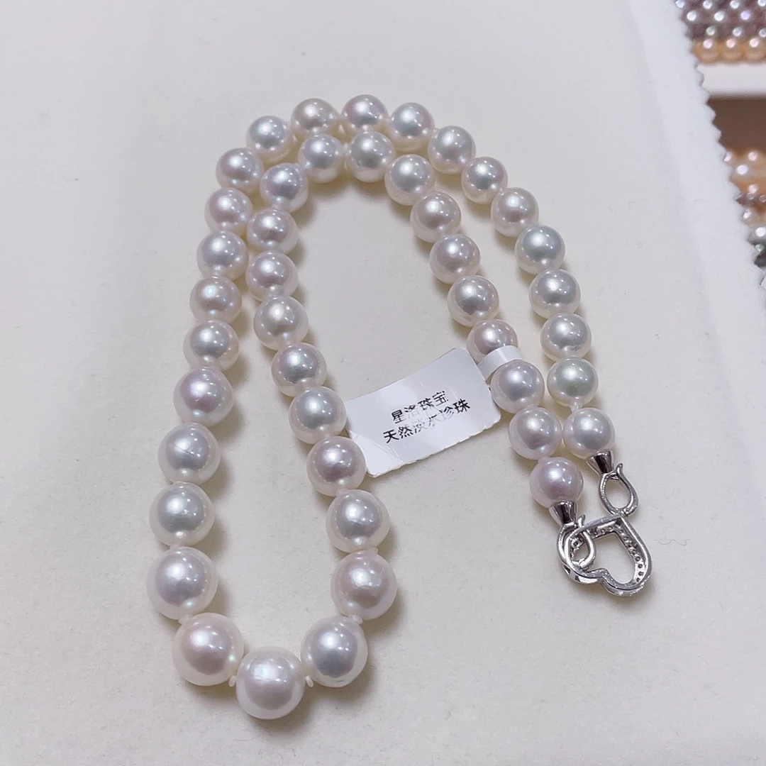 颈饰淡水珍珠银S925镶嵌