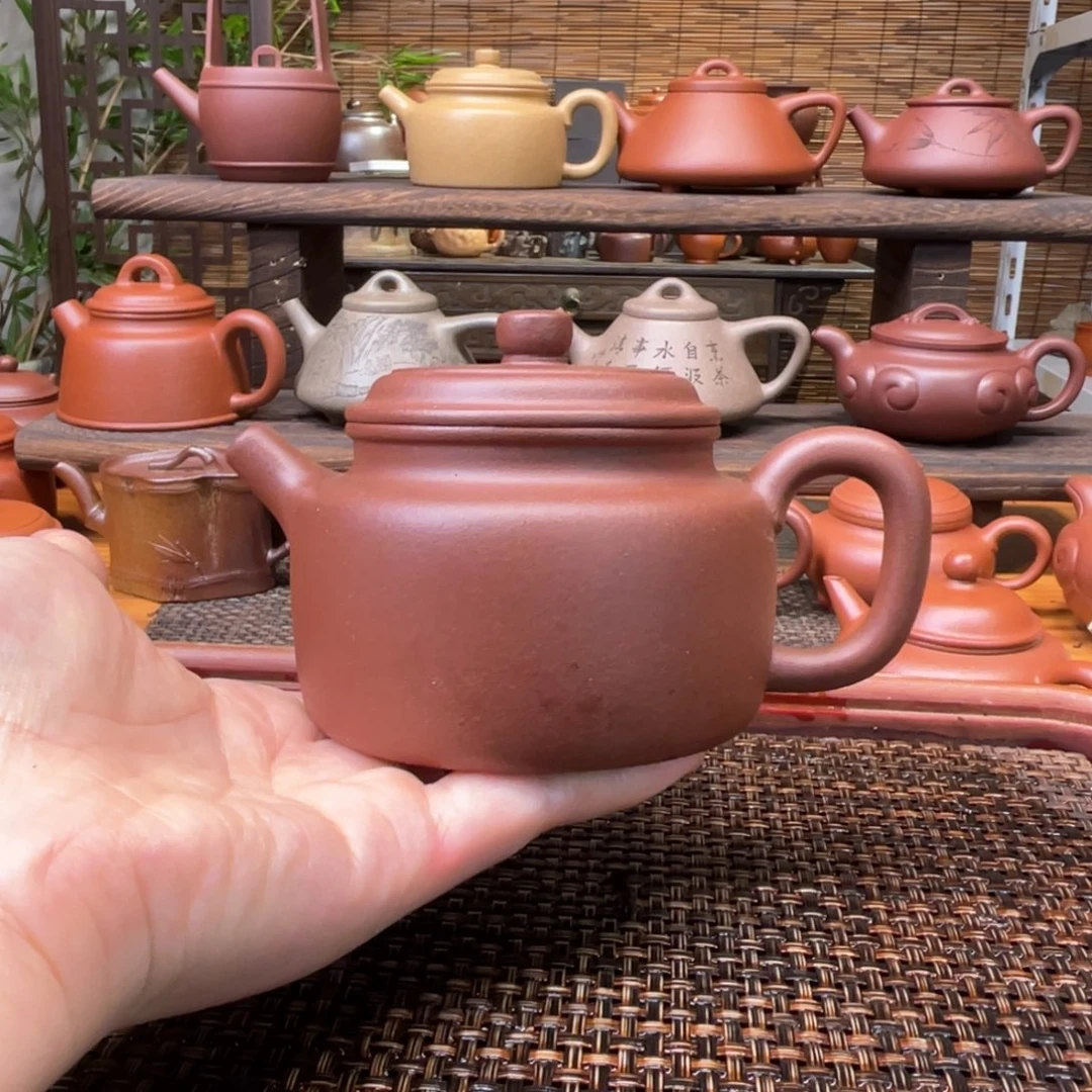 茶壶紫砂宜兴原矿紫砂手工制全200