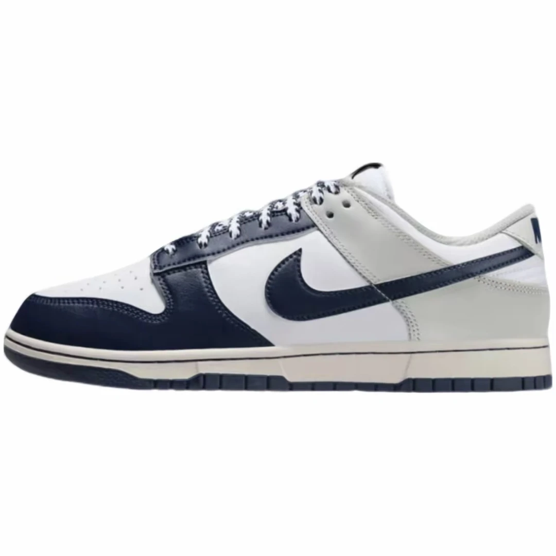 耐克/NIKE(官方正品)Dunk百搭低帮休闲鞋男款白蓝IM2222101校园