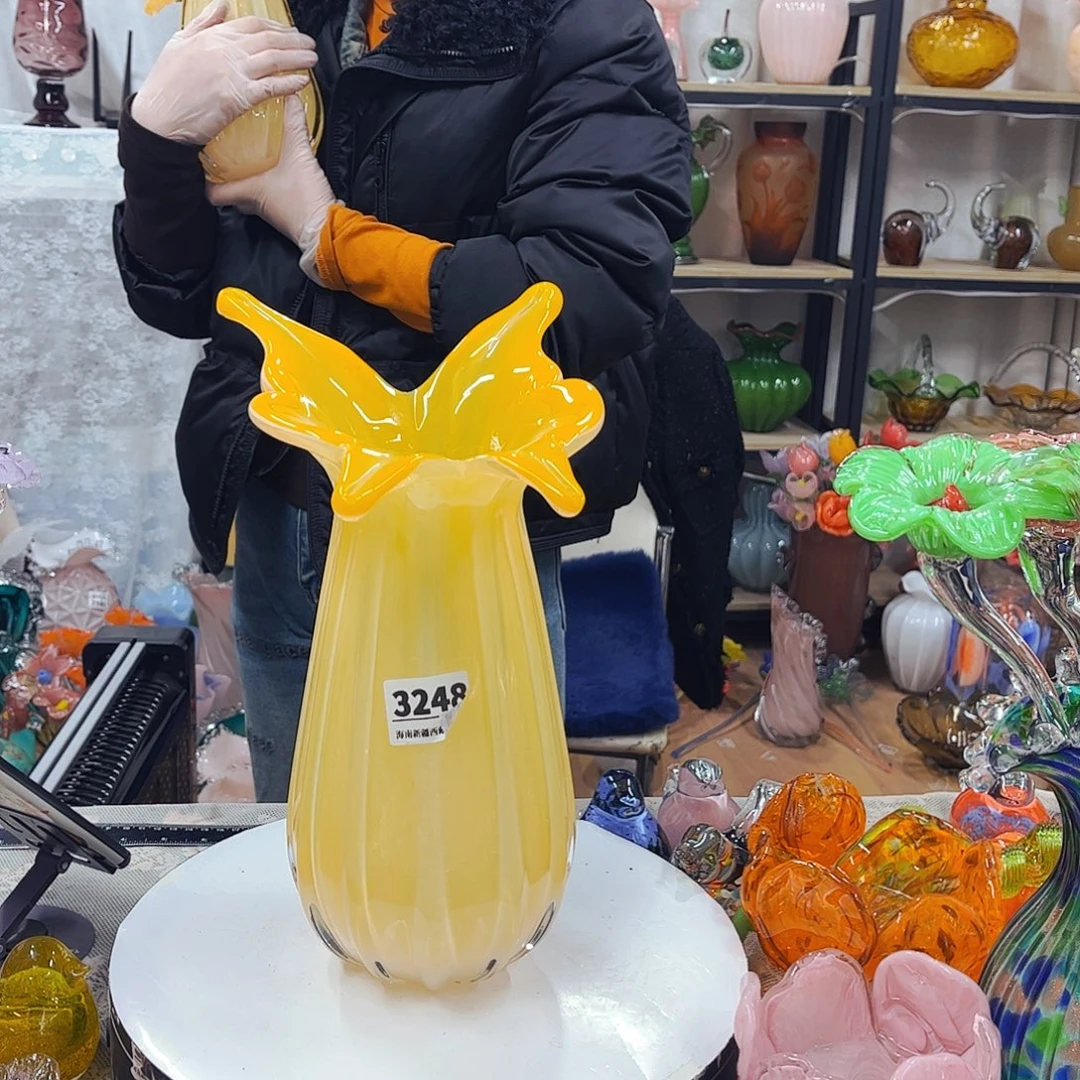 雪***花3248 大号家悦琉璃工艺品不完美