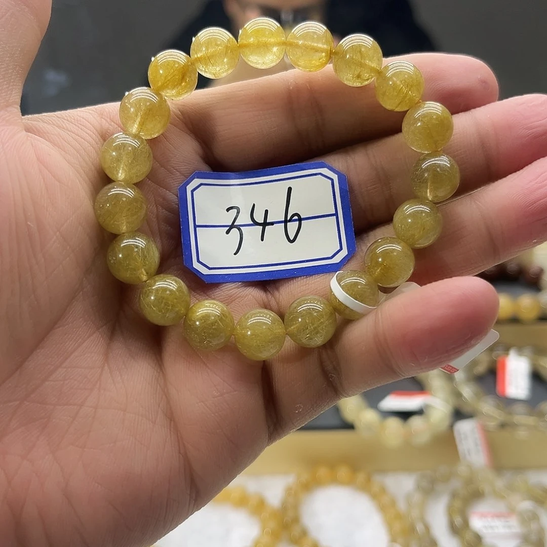 水晶手链未镶嵌八**财晶莹剔透