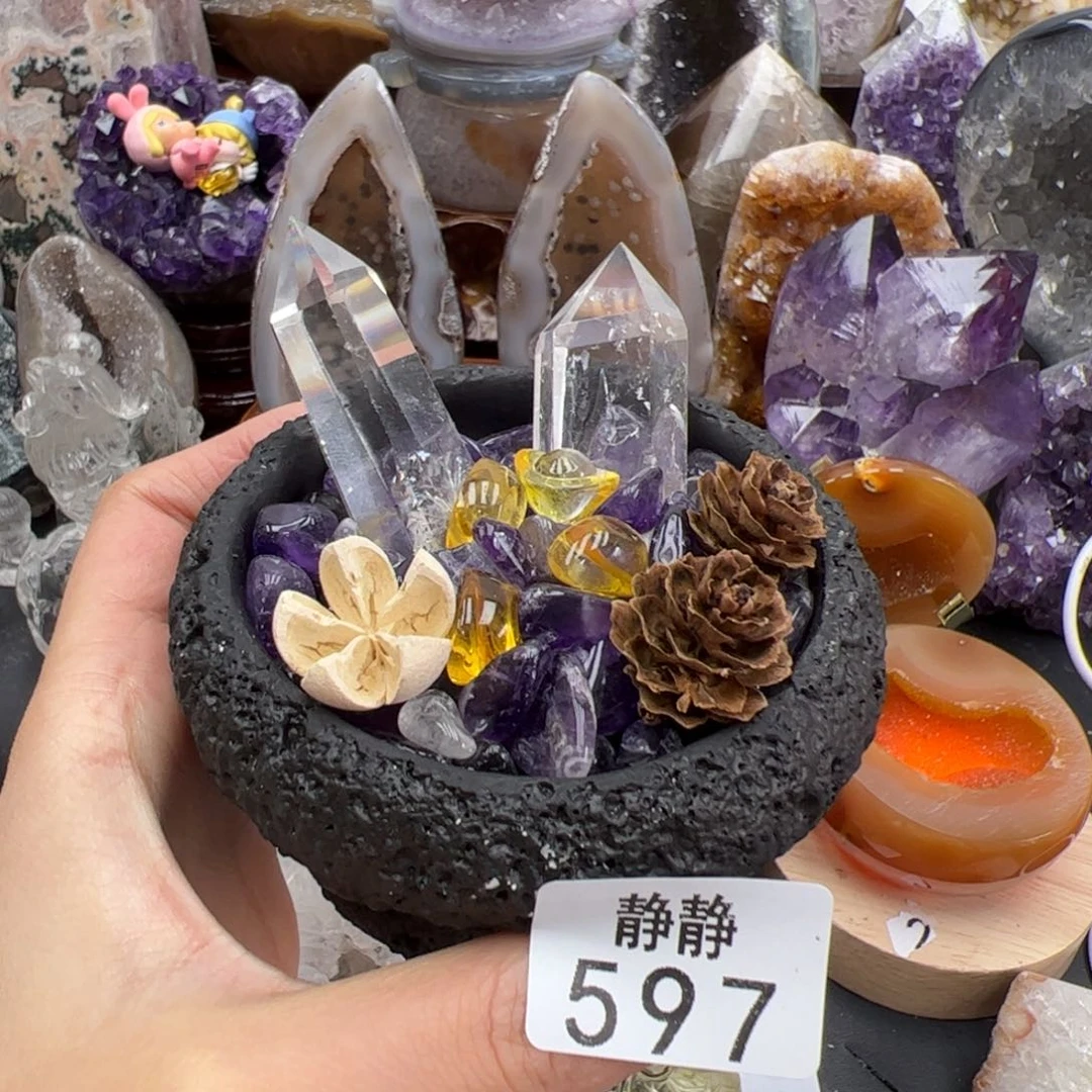 未镶嵌大型摆件（非配饰）水晶597