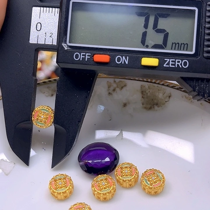 紫晶颈饰银S925镶嵌紫晶925镶嵌75