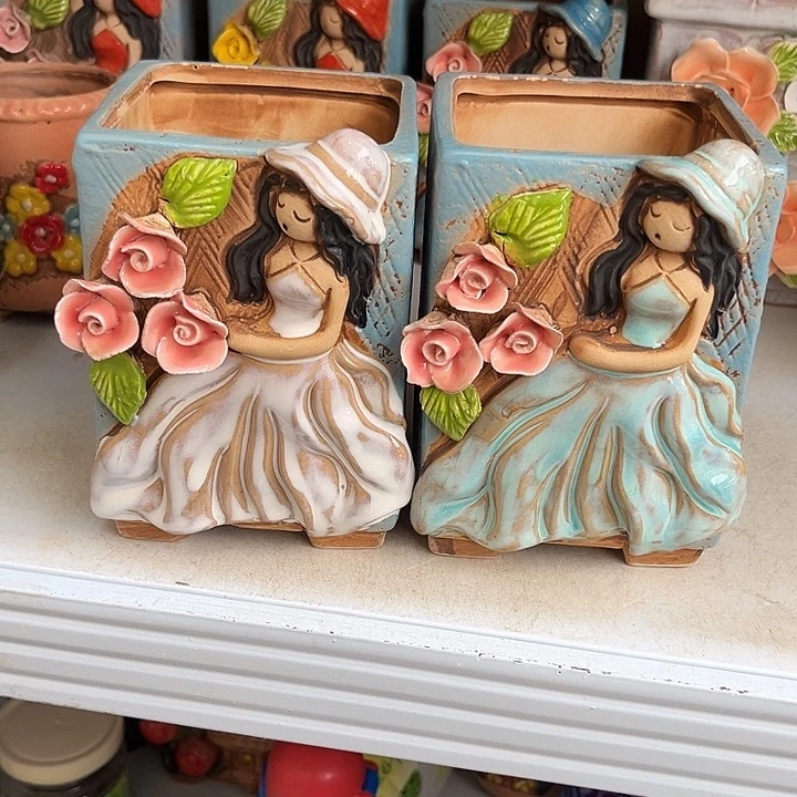 粗陶材质多肉花盆