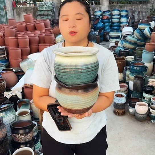 口20高16两个盆子。