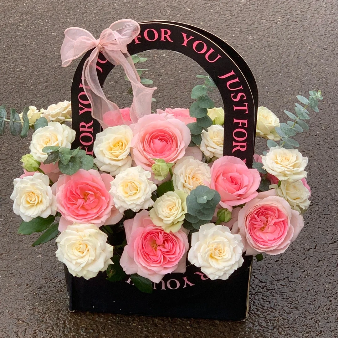 新款手提花盒11支搭配