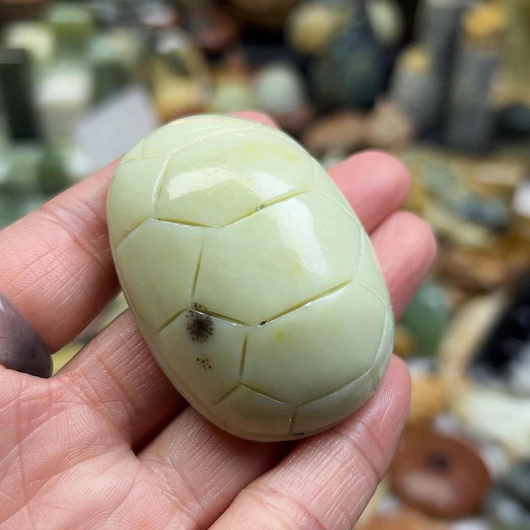 岫玉未镶嵌颈饰辽阳料富甲手玩