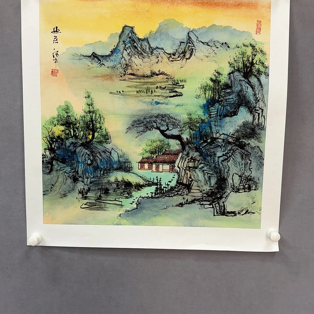 国画亲笔手绘原创