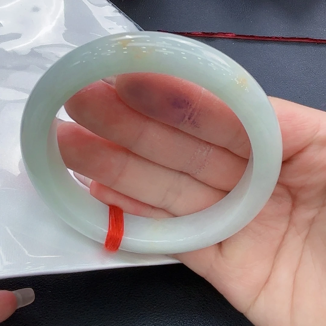 翡翠手镯未镶嵌精品58