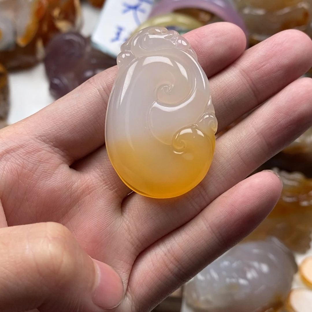 玛瑙/玉髓未镶嵌颈饰