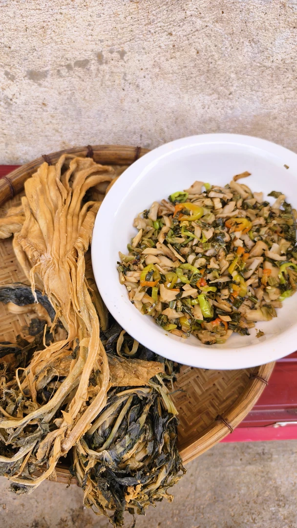 广西农家咸菜大头菜开胃下饭菜