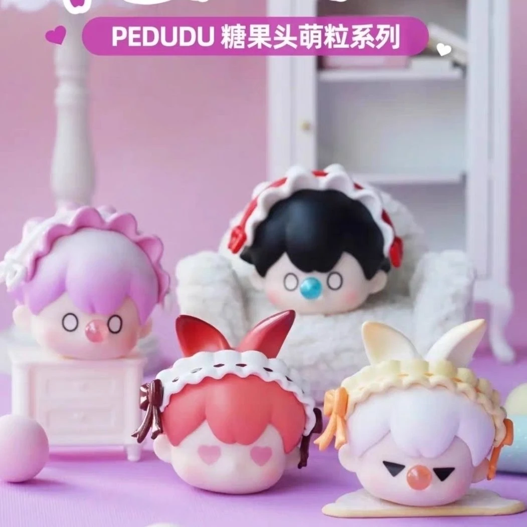 【拆盒】屁嘟嘟二代糖果头系列潮玩盲盒（尾编加加乐）