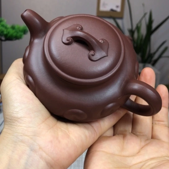 紫砂茶壶精工如意壶270cc