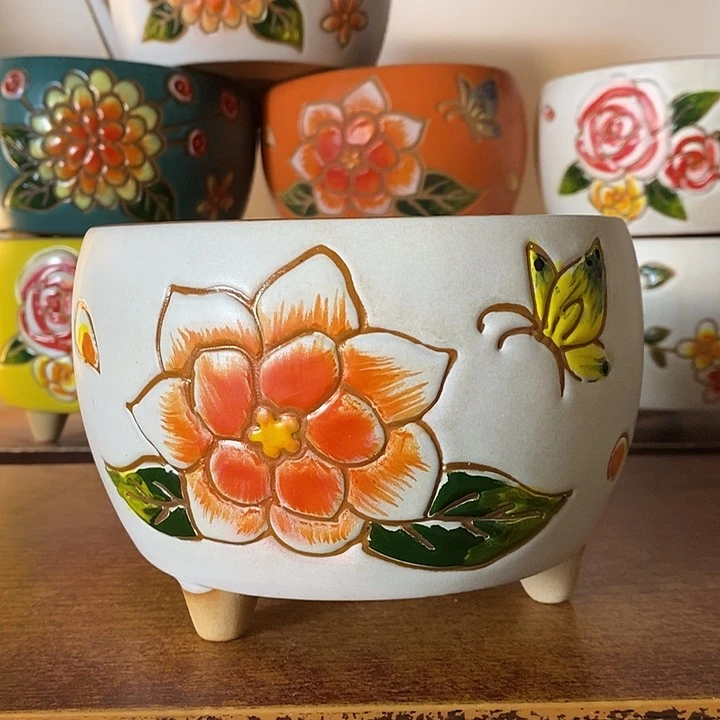 外13内11.5高10左右，纯手工制作，一单包邮