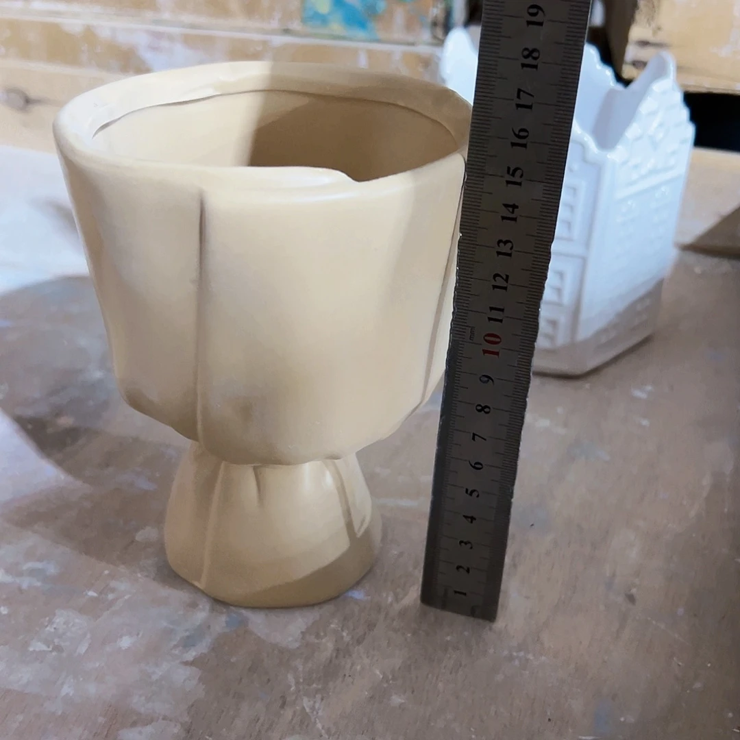 有孔外贸尾货陶瓷花盆凑10米包邮