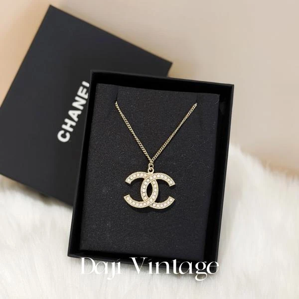 大吉中古/Chanel香奈儿双c珍珠项链