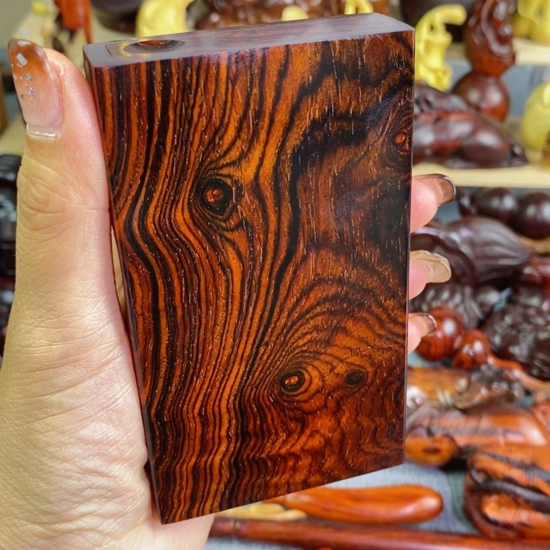 檀香木微凹黄檀烟盒收纳